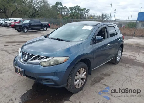 2012 Nissan Murano S z USA, uszkodzony, nr VIN JN8AZ1MU5CW106009